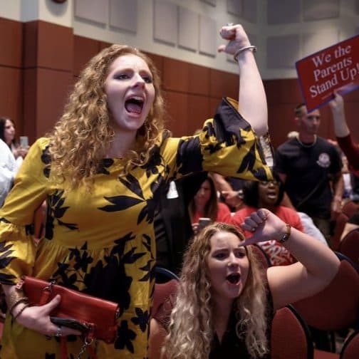 Florida parents rally against school board for disguised agenda to “educate the next generation”